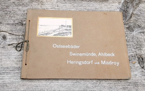 Alter bildband ostseebäder - alter,