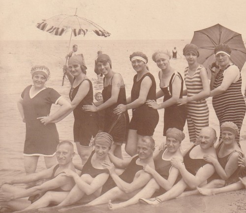 762 historische bademode - ak,