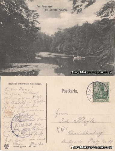 Postcard misdroy międzyzdroje - misdroy,
