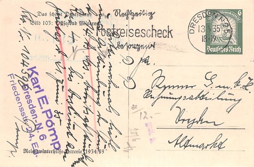 415893 bildganzsache p254 - dr,