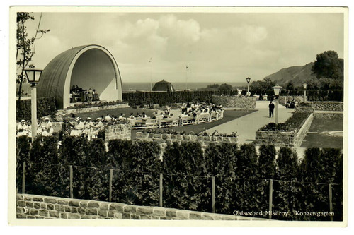 Misdroy konzertgarten - ak,