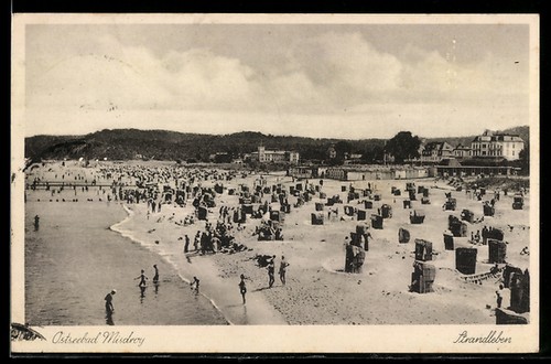 Misdroy strandleben mit - strandleben,,