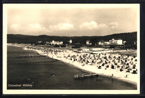 Misdroy ansicht vom strand - misdroy,,