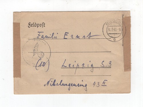 1945 reich späte post fp - 1945,