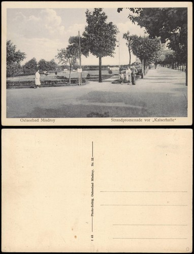 Postcard misdroy międzyzdroje - postcard,