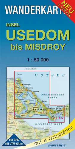 Wanderkarte insel usedom bis - wanderkarte,