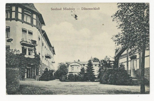 Ansichtskarte seebad misdroy - ansichtskarte, seebad,