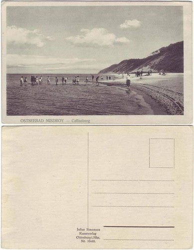 Postcard misdroy międzyzdroje - postcard,