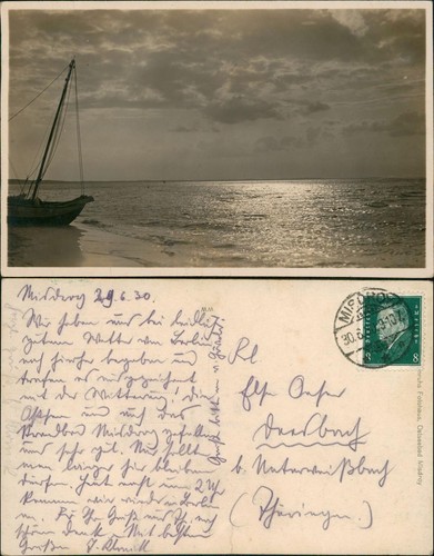 Postcard misdroy międzyzdroje - misdroy,