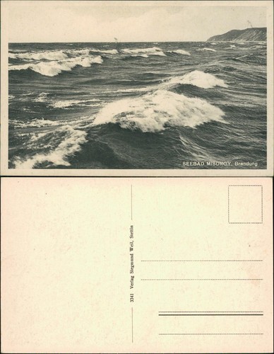 Postcard misdroy międzyzdroje - misdroy,