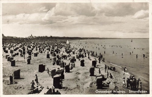 Misdroy strandleben strand - misdroy,