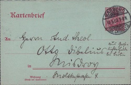 Reich ganzsache k11 - dt.,