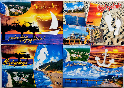 Postkarten lot x - lot, 4