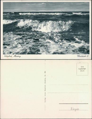 Postcard misdroy międzyzdroje - misdroy,