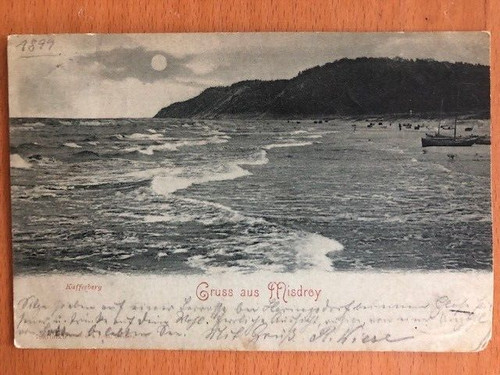 Postkarte misdroy pommern - misdroy,