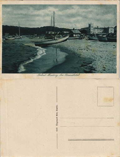 Postcard misdroy międzyzdroje - postcard,