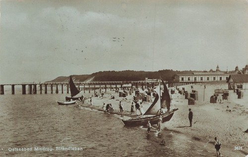 729419 strand ostseebad - 729419), ak