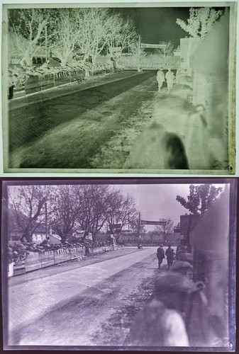 Seltenes zelluloid foto - zelluloid,