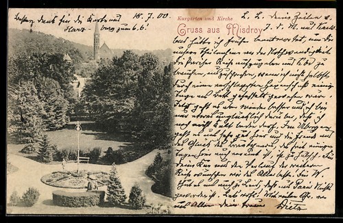 Misdroy kurgaten und kirche - kurgaten,
