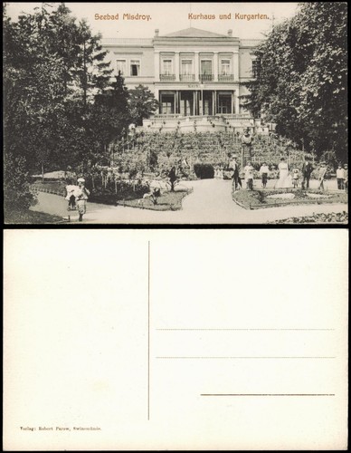 Postcard misdroy międzyzdroje - misdroy,